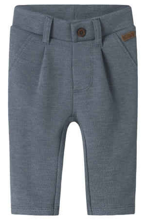 straight casual broek blauw