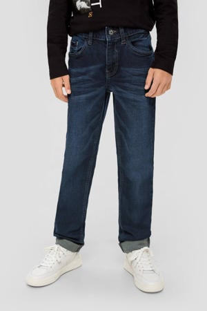Regular fit jeans dark blue denim