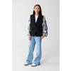 Shoeby regular fit blazer zwart met pailletten