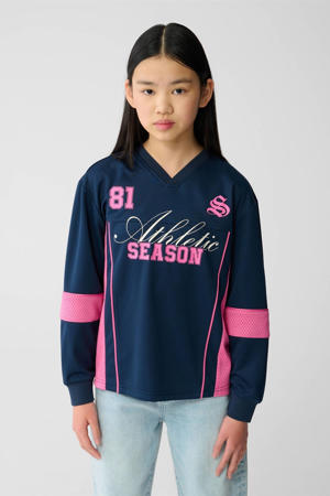 longsleeve blauw