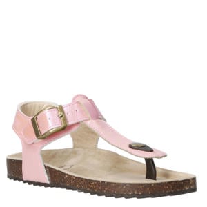 sandalen metallic roze