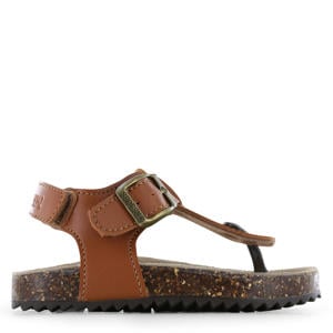 sandalen cognac bruin
