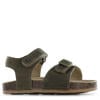 Shoesme leren sandalen kaki