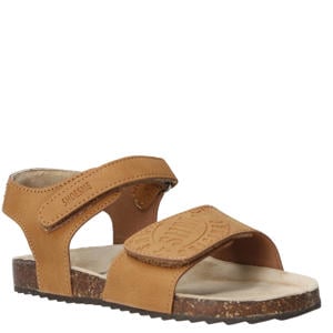 leren sandalen cognac