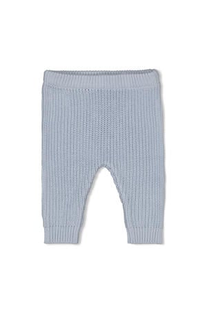 grof gebreide babybroek The Magic is in You lichtblauw
