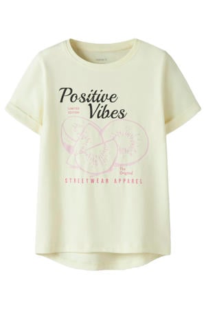 T-shirt geel