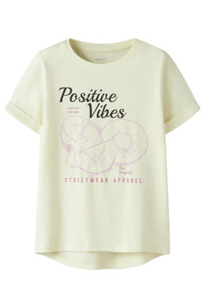 T-shirt geel