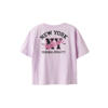NAME IT KIDS T-shirt met backprint lichtroze