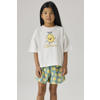 NAME IT KIDS shortama blauw/geel/wit