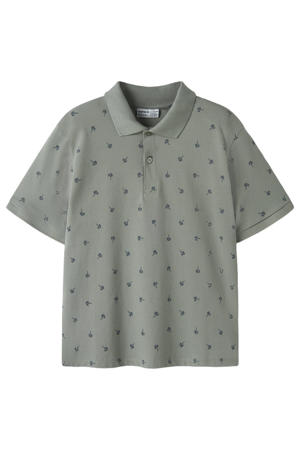 polo grijsgroen