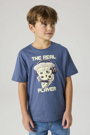 T-shirt blauw