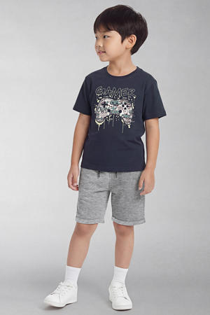 T-shirt donkerblauw