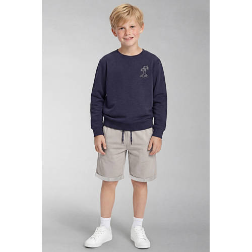 NAME IT KIDS sweater donkerblauw Printopdruk - maat 122/128 afbeelding