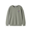 NAME IT KIDS sweater grijsgroen
