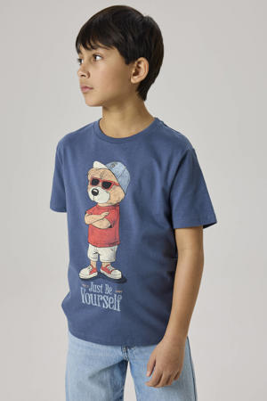 T-shirt blauw