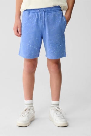 sweatshort blauw