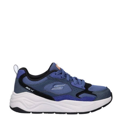 Skechers Nova Jogger sneakers donkerblauw Jongens Imitatieleer - maat 37 afbeelding