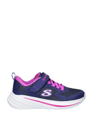 Wave 92 sneakers met glitters blauw/roze