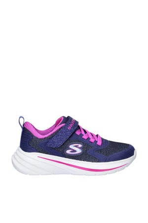 Wave 92 sneakers met glitters blauw/roze