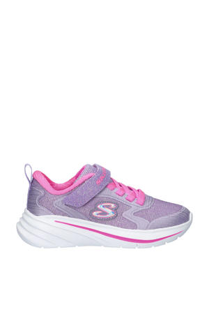 Wave 92 sneakers met glitters paars