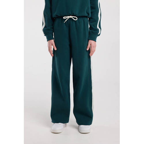 America Today casual broek groen Meisjes Sweat Effen - maat 146/152 afbeelding