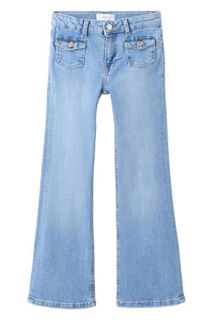 flared jeans light blue denim