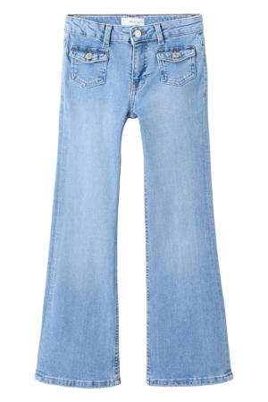 flared jeans light blue denim