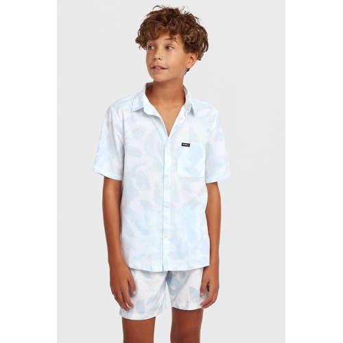 O'Neill zwemshort lichtblauw/wit Jongens Polyester All over print - maat 164 afbeelding
