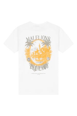 T-shirt met backprint wit