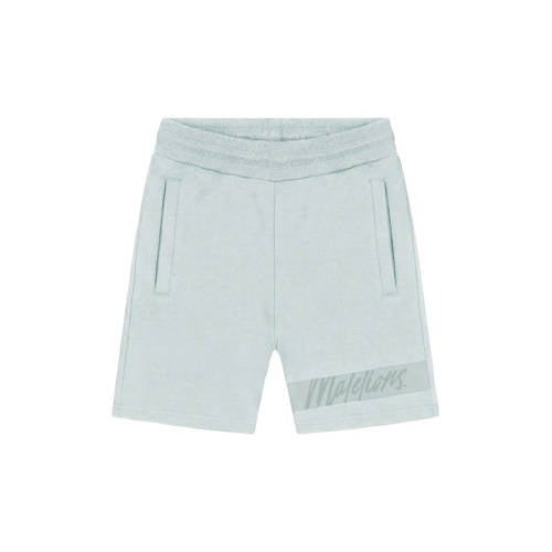Malelions sweatshort grijsgroen Korte broek Logo - maat 164 afbeelding