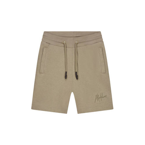 Malelions sweatshort groen Korte broek Jongens Katoen Logo - maat 152 afbeelding