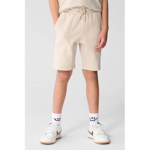 Shoeby regular waist sweatshort beige Korte broek Effen - maat 146/152 afbeelding