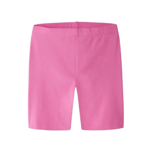 NAME IT KIDS biker short roze Korte broek Meisjes Stretchkatoen Effen - maat 146 afbeelding