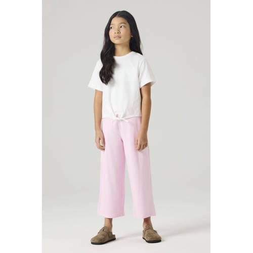 NAME IT KIDS T-shirt wit Meisjes Katoen Ronde hals Effen - maat 158/164 afbeelding