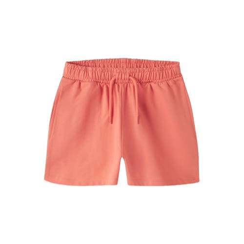 NAME IT KIDS sweatshort oranje Korte broek Effen - maat 134 afbeelding