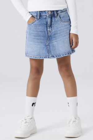 skort medium blue denim