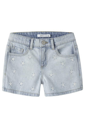NAME IT Jeansshorts voor meisjes, blauw (light blue denim), 146