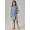 NAME IT KIDS mouwloze top rib gebreid lila