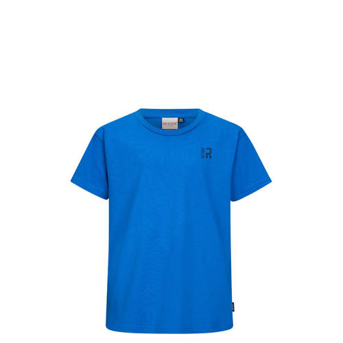 Retour Jeans T-shirt blauw Jongens Katoen Ronde hals Logo - maat 146/152 afbeelding