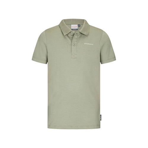 Retour Jeans polo groen Jongens Katoen Polokraag Effen - maat 158/164 afbeelding