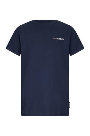 T-shirt donkerblauw