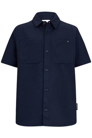 overhemd donkerblauw
