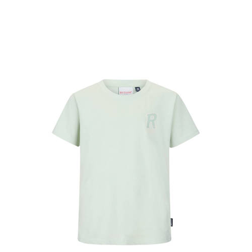 Retour Jeans T-shirt met backprint mintgroen Jongens Katoen Ronde hals - maat 158/164 afbeelding