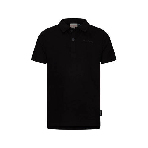 Retour Jeans polo zwart Jongens Katoen Polokraag Effen - maat 134/140 afbeelding