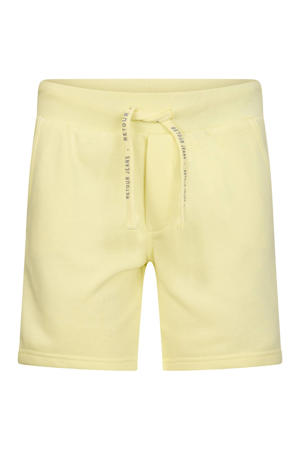 regular waist sweatshort lichtgeel