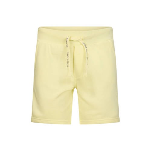 Retour Jeans regular waist sweatshort lichtgeel Korte broek Effen - maat 170/176 afbeelding