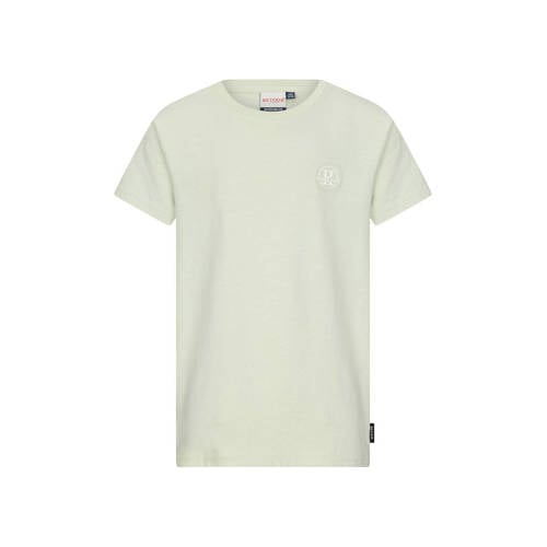 Retour Jeans T-shirt met backprint mintgroen Jongens Katoen Ronde hals - maat 110 afbeelding