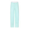 Retour Jeans wide leg regular waist casual broek lichtblauw