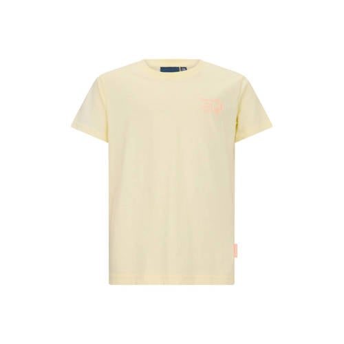 Retour Jeans T-shirt met backprint lichtgeel Meisjes Katoen Ronde hals - maat 170/176 afbeelding
