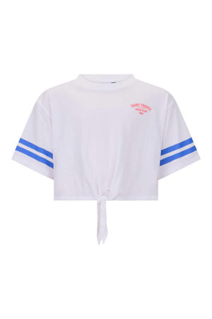 T-shirt met backprint wit